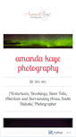 Mobile Screenshot of amandakayephotography.com